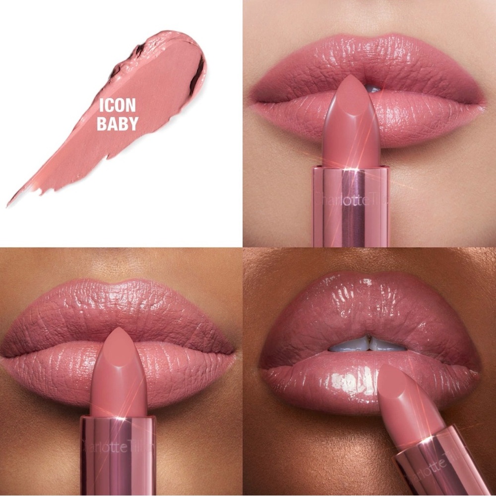 CHARLOTTE TILBURY
K.I.S.S.I.N.G Satin Shine Lipstick icon baby